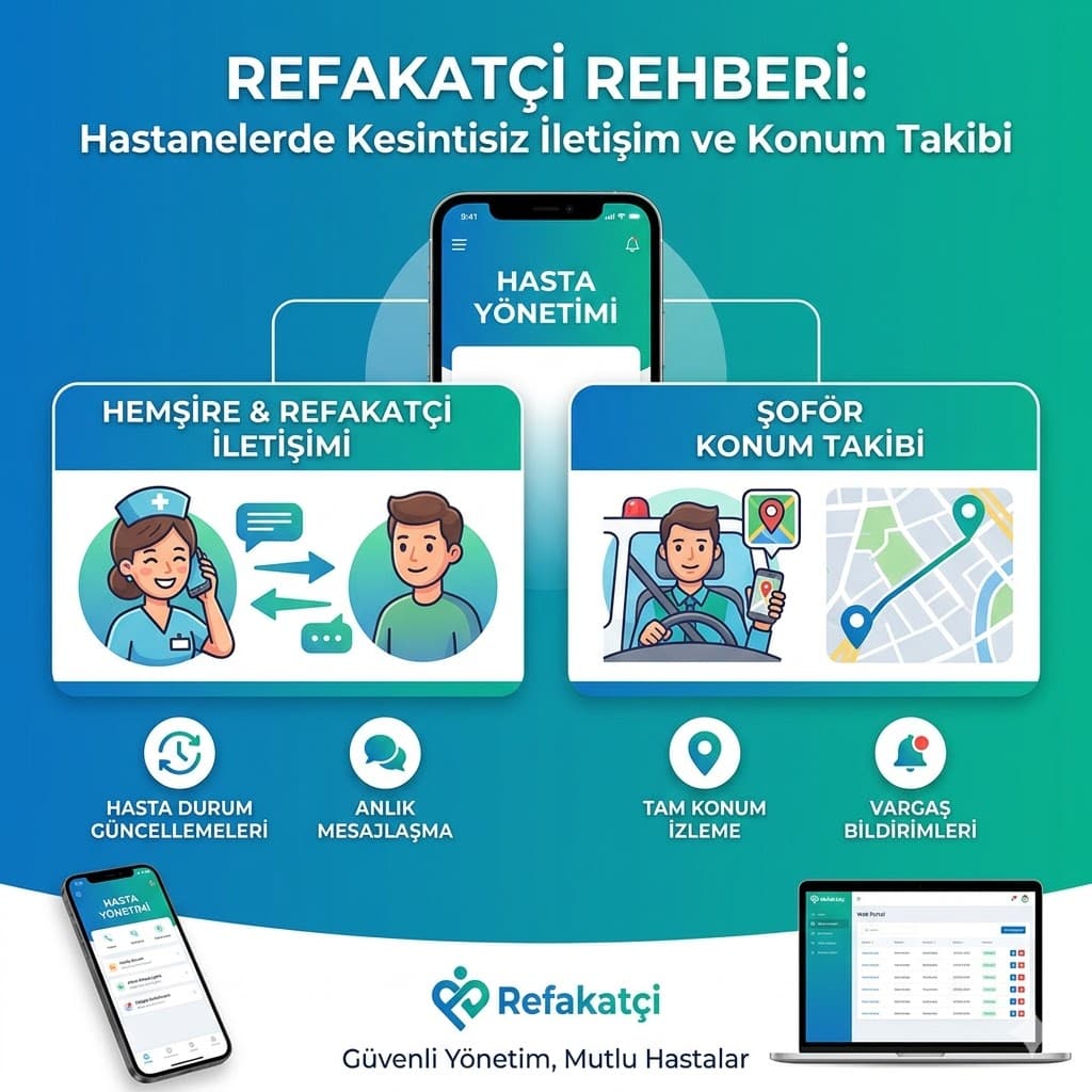 Hastane & Refakatçi Yönetim Sistemi