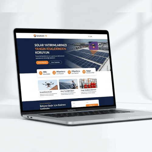 SolarSafe TR - SFEX Türkiye Tanıtım Landing Page